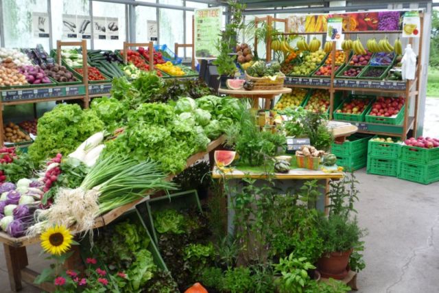 Obst- und Gemse-Angebot
